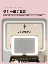 鏡付き化粧ポーチ【大容量・携帯用・プロ用・高級デザイン】