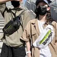 メンズチェストバッグ潮ブランド個性 クロスボディバッグ