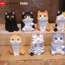 木彫りの猫の島 フィギュア【かわいいデザイン・ブラインドボックス・コレクション用】