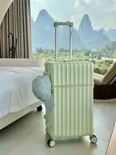 20インチで軽量な旅行用キャリーバッグ【女性用・ラゲッジ用・引き手付き】