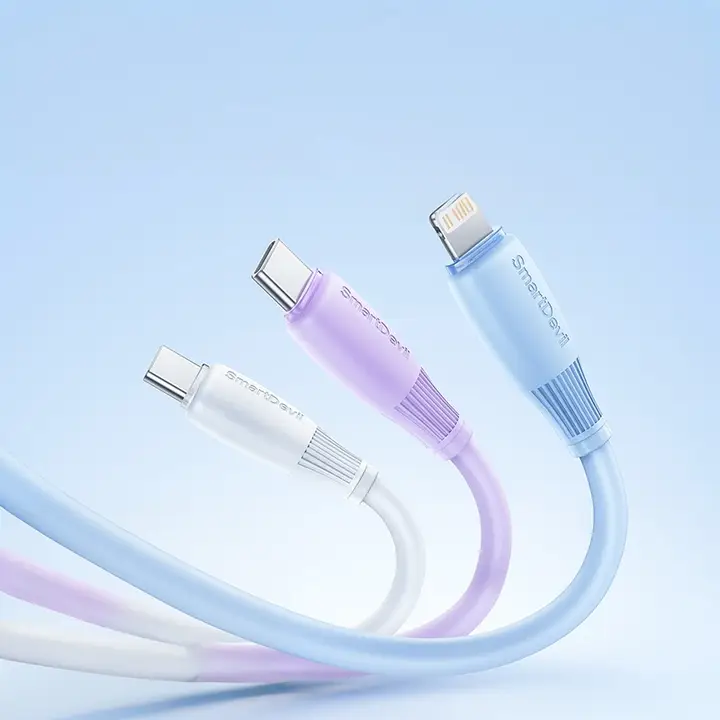 SmartDevil 充電ケーブル Lightning Type-C 急速充電 PD対応 iPhone iPad スマホ