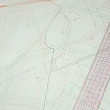 服飾用型紙模具【PVC製・ハードプラスチック・デザイン用】
