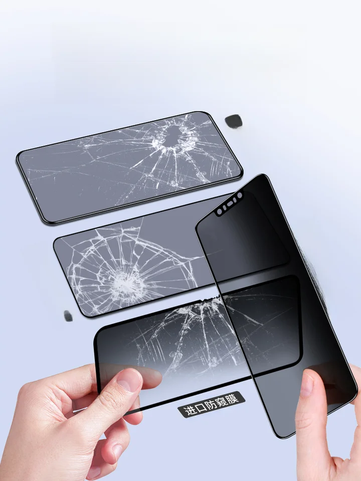 COMIC HORSE 全画面対応 強化ガラス 保護フィルム【プライバシー保護・ブルーライトカット・曲面デザイン】