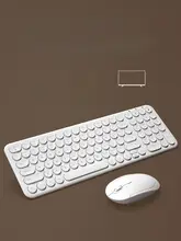 bow 薄型ワイヤレスキーボードと静音マウスセット【充電式・かわいいデザイン・ノートパソコン用】