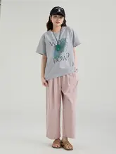 コットン製 レディース 半袖Tシャツ【フィット・クルーネック・夏用】
