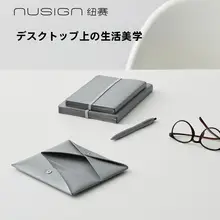 ゲルインキボールペン ノック式 黒 水性ゲルインキ 高級感 オフィス文具 ヌーサイン 深澤デザイン「Deli」