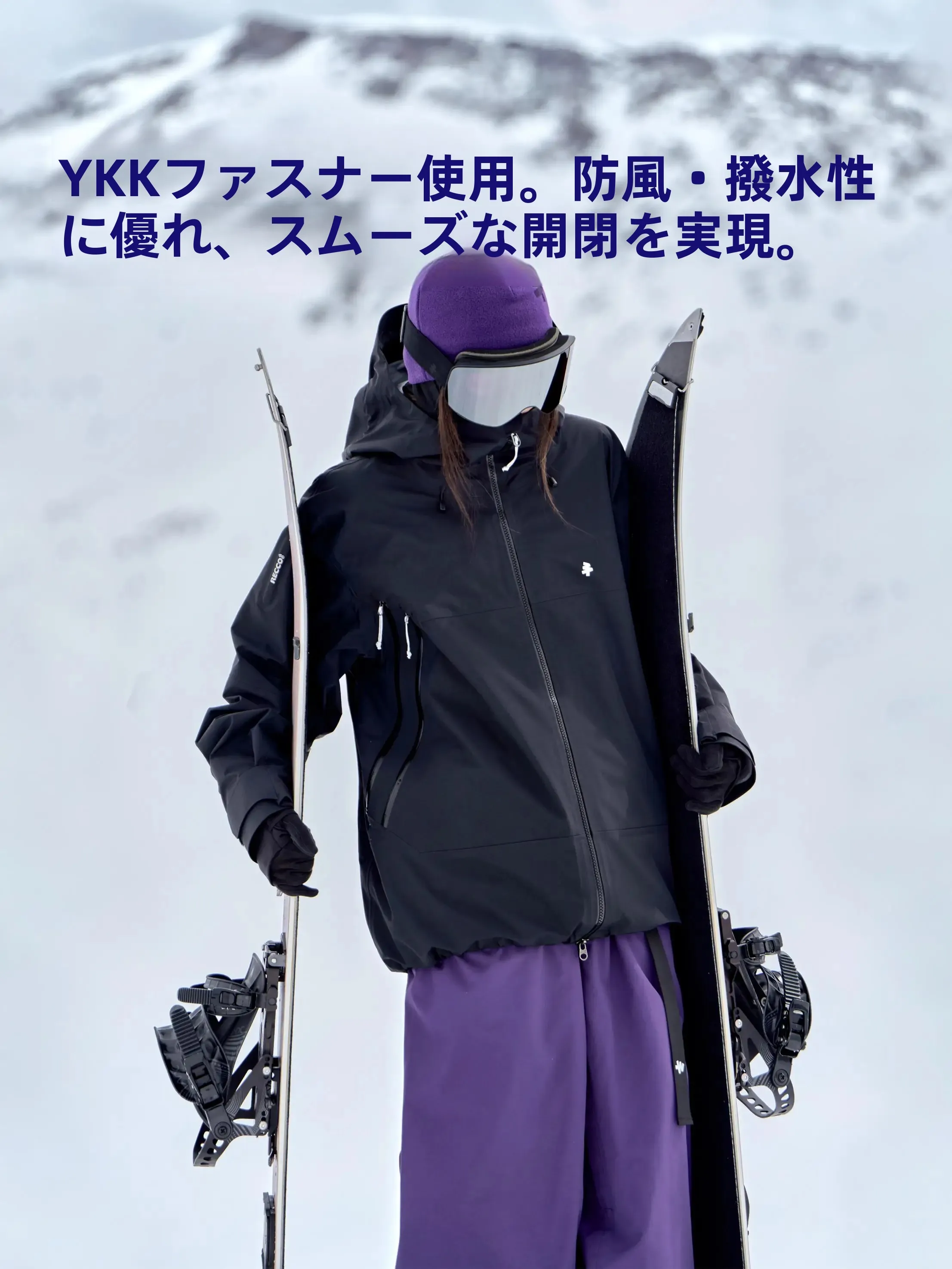 AWKA プロ仕様の防水スノーボードジャケット：全能シーンで信頼性を実証