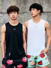 RIGORER 快適な着心地！男性用バスケットボールタンクトップ【夏用・速乾・通気性・ゆったりデザイン】