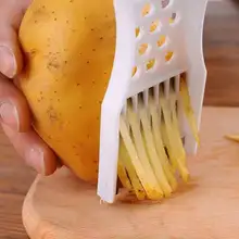 多機能プラスチックピーラー・スライサー【ダブルヘッド・ステンレス製・野菜・果物用】