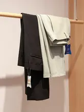男性用 夏用ストレッチワイドパンツ【フィット・カジュアル】