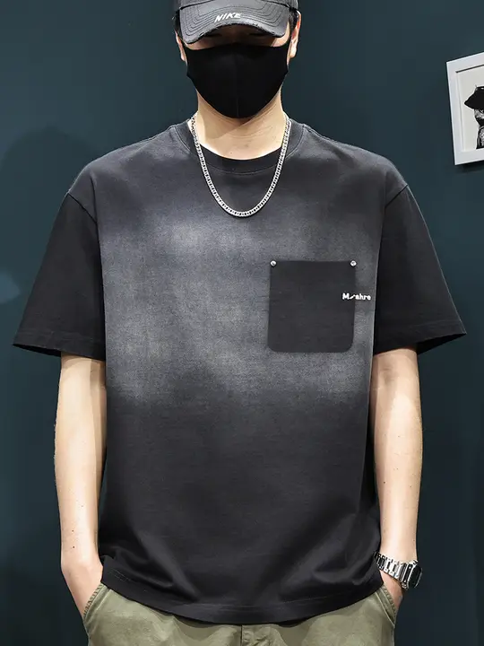 極上の柔らかさ コットン製 メンズ 半袖Tシャツ【アメリカン・ヴィンテージウォッシュ・夏用】