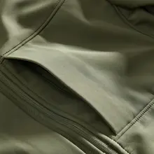 秋冬用防風防水フリース付きフードソフトシェルジャケット【メンズ・快適なアウトドア用】