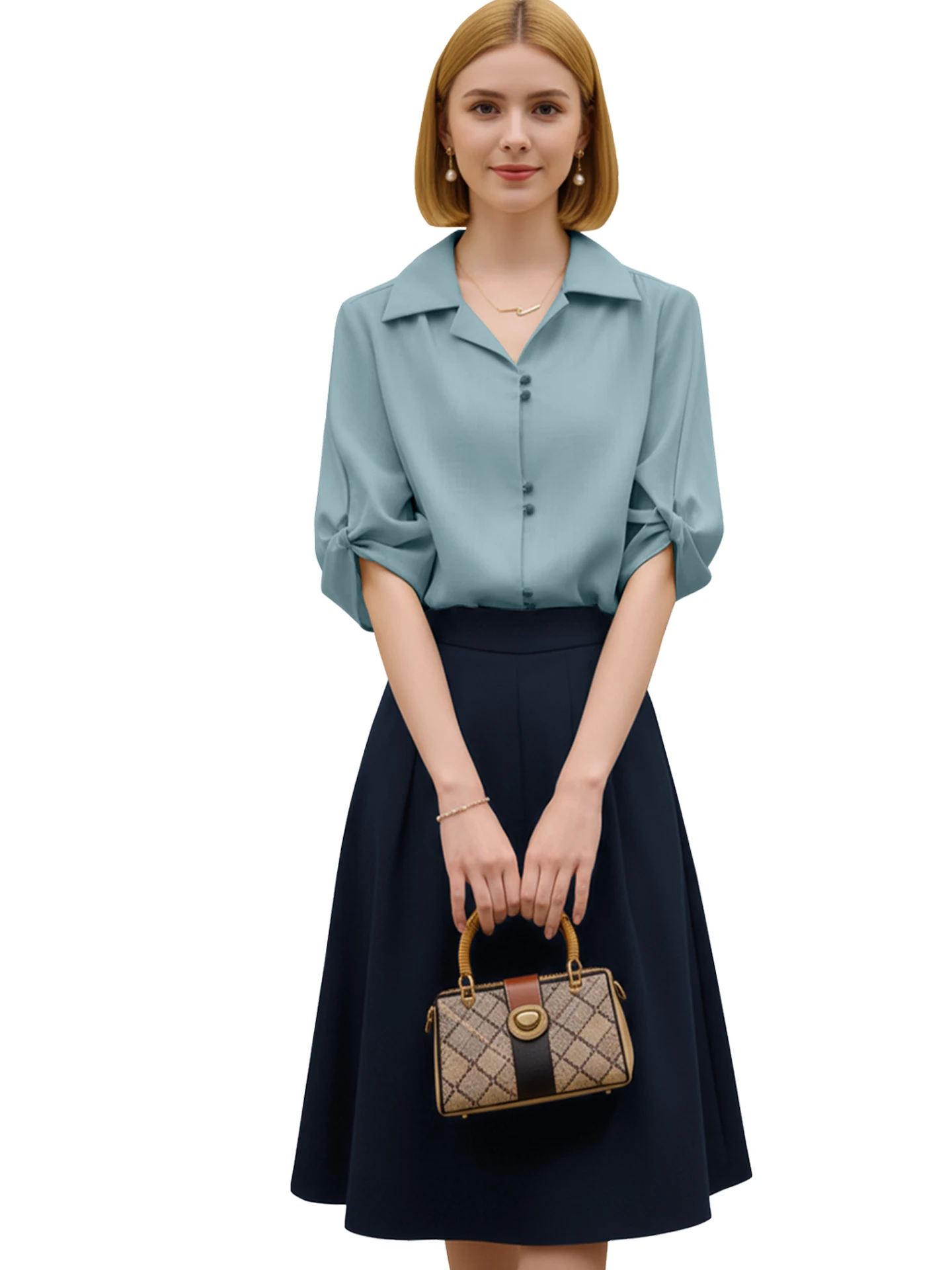 服 どこで買う レディース おすすめ？デザイン性あり！ゆったりシルエットのシャツとスカートの組み合わせが今、通勤とレジャーで人気な理由