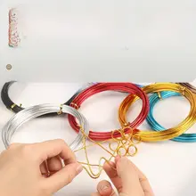 カラフルなアルミワイヤー【盆栽造形用・極上の柔らかさ・DIYガーデニング素材】