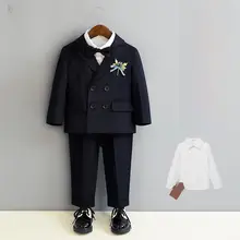 男児用春のフォーマルスーツ【花童・誕生日・演出用】（セットアップ対応）