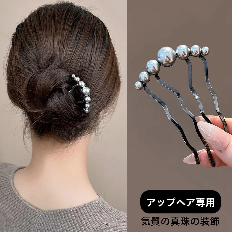 ヘアーアップスタイルで髪が傷まない方法は？パールU型ヘアピンが解決するリアルな使い方