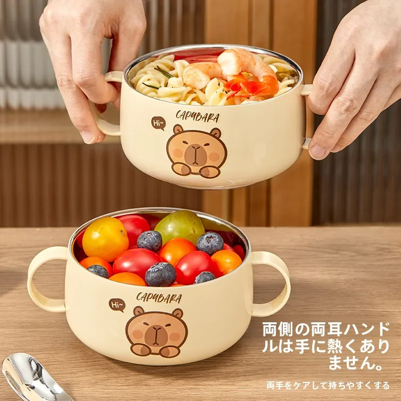 316ステンレス製子供用フタ付き調理食器：二重構造と防落仕様で安心安全なベビー食器選び