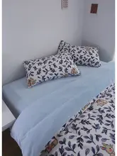 冬用牛乳フランネル製ベッドカバーセット【厚手・枕カバー・シーツ・ベッドスカート付き】（セットアップ対応）