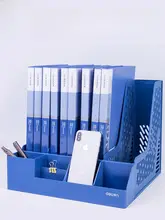 得力 33666 デスク用ファイルスタンド【三段式・オフィス整理用・多層】