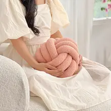 ソファークッション ぷっくり マシュマロ風 インスタ映え 中材入り リビング 昼寝用 おしゃれ