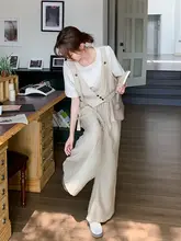 感あふれるカジュアルコーディネート【夏用・トップス・ワイドパンツ・セットアップ対応】
