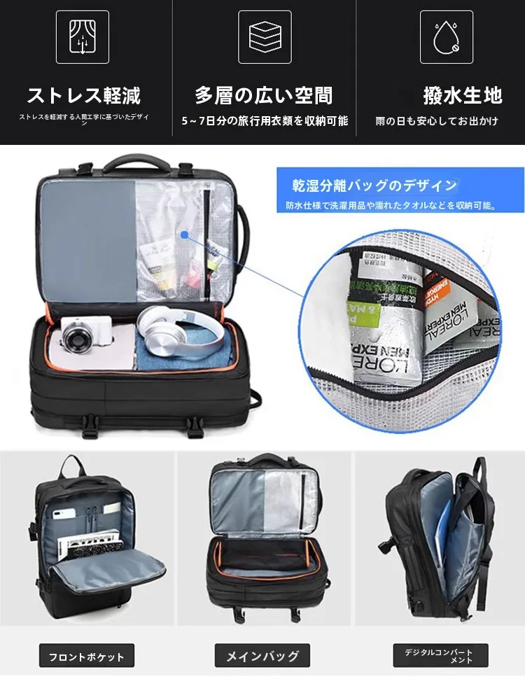 出張バックとは何か：英倫風防水ビジネスリュックサックの実用性と使い方