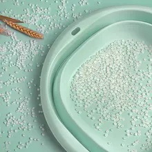 折りたたみプラスチック洗面器【お家用・携帯型・耐久性あり】