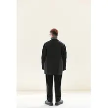 ビジネスカジュアル ワイドフィットパンツ【半松緊ウエスト・極上の柔らかさ】