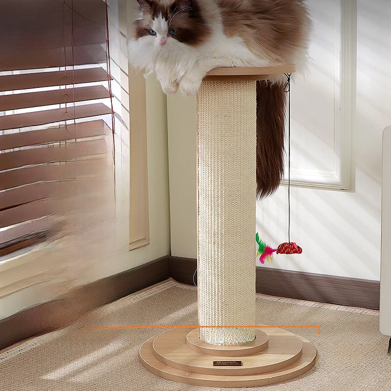 猫飼いが買ってよかったもの・悪かったもの正直に言う - 天然木製キャットタワーの脱毛防止と耐久性