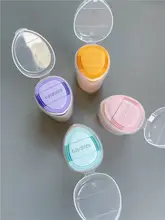 ミニサイズのコットンマシュマロパフ【厚手・化粧用・指先用】（セットアップ対応）