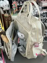 多機能ポケット付きバックパック【女性用・学生向け・手提げとリュックの2WAY】（セットアップ対応）