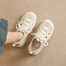厚底スポーツシューズ【軽量・防滑・フィット・春用】