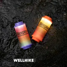WELLHIKE アウトドア用5000mAh多機能LED雰囲気テントライト【持ち運び便利・充電式】