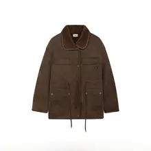 冬季用 短丈アウター【環境に配慮したフリース・スラブ美学デザイン】