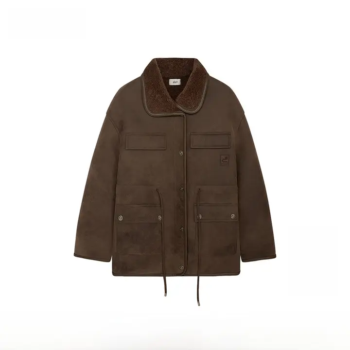 冬季用 短丈アウター【環境に配慮したフリース・スラブ美学デザイン】
