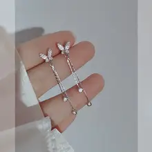 S925純銀製フリンジピアス【軽やかなデザイン・高級感・ファッション性】