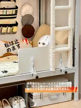 小物収納に便利！折りたたみ式デスク【下部棚付き・省スペース設計】