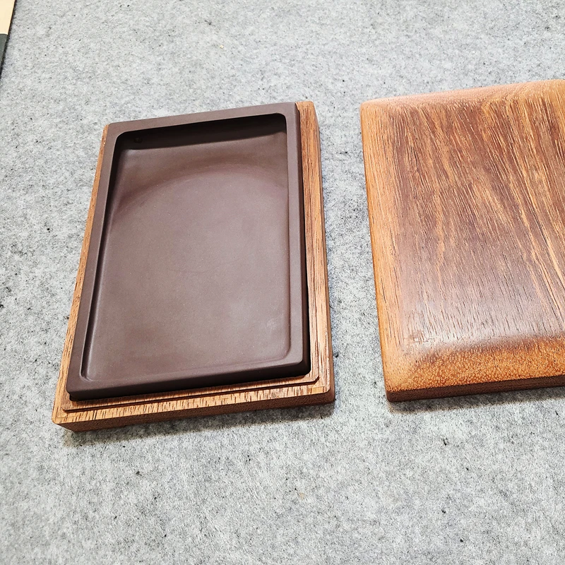 端渓石制作 七寸四角硯：高品質でシンプルな実用性を実現する文房具