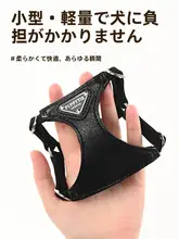 ペット用 ハーネスリード【調整可能・小型犬用・可愛いテディベアデザイン】