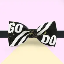 オリジナルデザイン ファッショナブルなプリントクリエイティブボウタイ【カジュアルパーティー用】