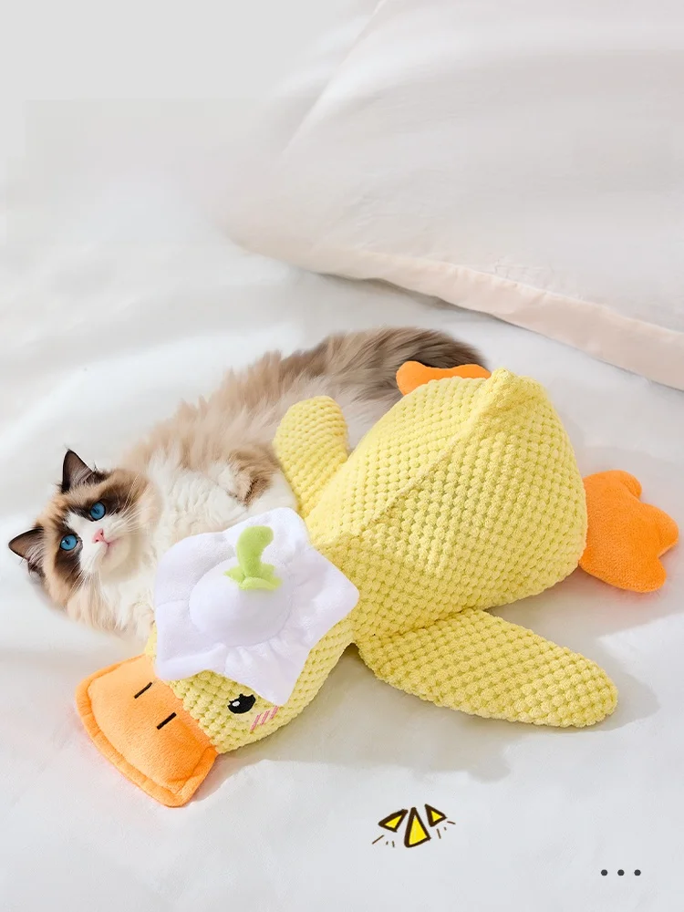 猫おもちゃ【音鳴り・ミントダック・大型・耐噛み】のスタイリッシュな遊びアイテムとは