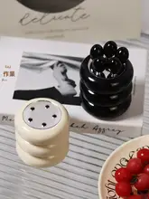 フルーツフォーク デザートフォーク フルーツピック 収納ケース 北欧風 インスタ映え 可愛い 卓上 家庭用 スイーツ「XEMO」