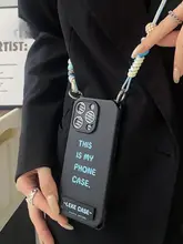 シンプルデザインのスマートフォンケース【ストラップ付き・様々な機種対応】