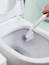トイレ用隙間掃除ブラシセット【家庭用・一体型・コンパクトデザイン】