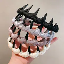 滑り止め付き洗面用ヘアバンド【高い頭頂部デザイン・優雅なスタイル】