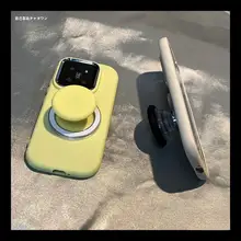 金属製磁気吸着円形スタンド【スマートフォン用・耐衝撃ケース対応】