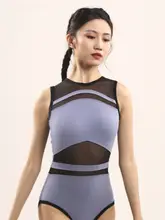 背中デザインのハイネックヨガトップス【無袖・フィットネス用・女性用】