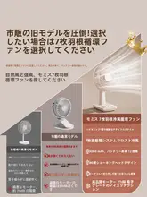 Momax 静音デスクファン【レトロデザイン・首振り機能・USB充電・ポータブル・大風力・調整可能】