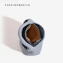 ハンドメイド編み上げトートバッグ【ショルダー・ハンド・斜め掛け対応】（セットアップ対応）