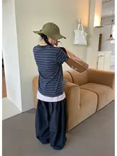 ボリューム感のあるゆったりとしたデザインのバルーンパンツ【女性用・カジュアル・フィット】